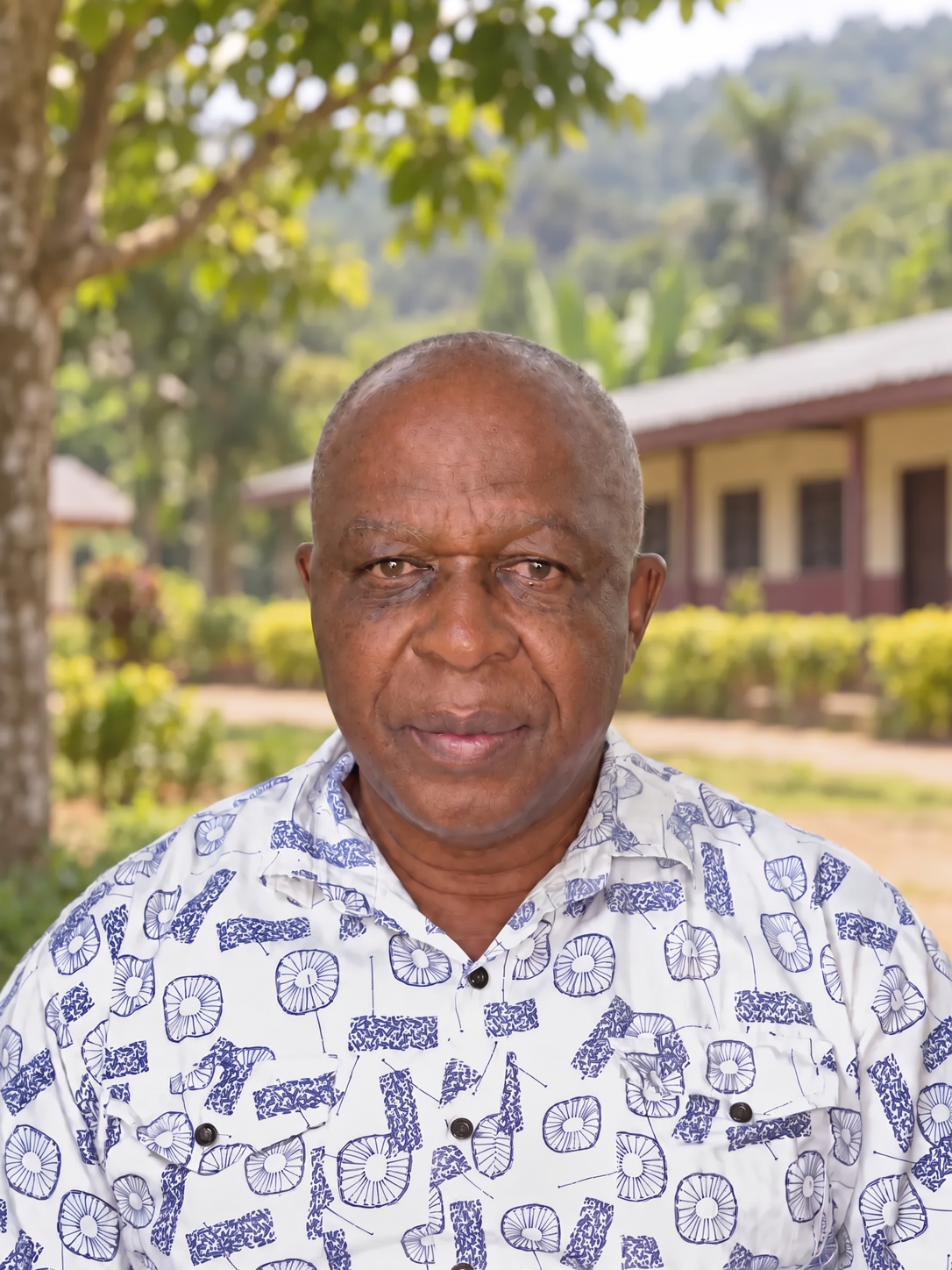 Portrait of Mr. Orock Thomas Eyong, founder of UAC Cameroon